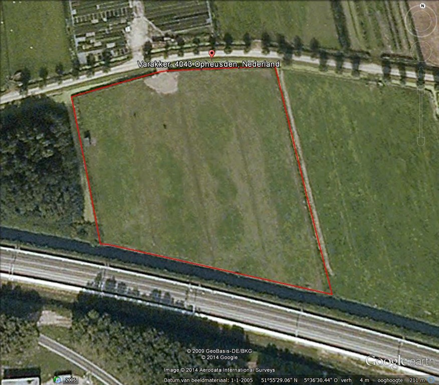 Te koop: Varakker 1, Opheusden google kaart.jpg
